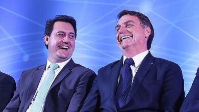 Ratinho Jr e Bolsonaro