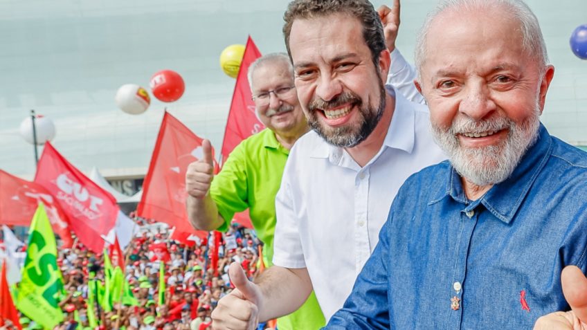 Lula e Boulos são condenados por propaganda eleitoral antecipada durante evento do Dia do Trabalhador