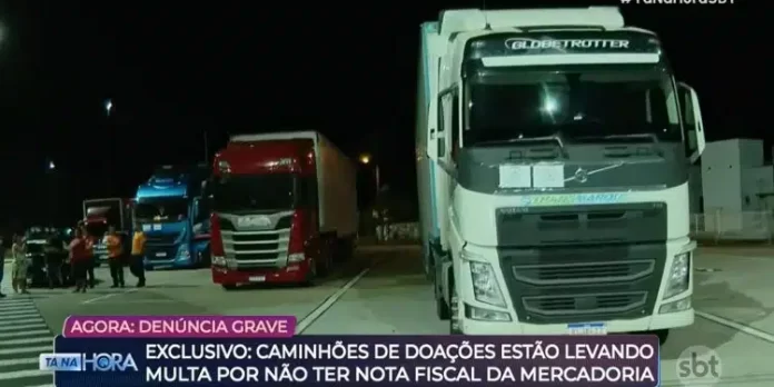URGENTE: Após pressão do governo, SBT tira do ar reportagem sobre multas de caminhões no RS