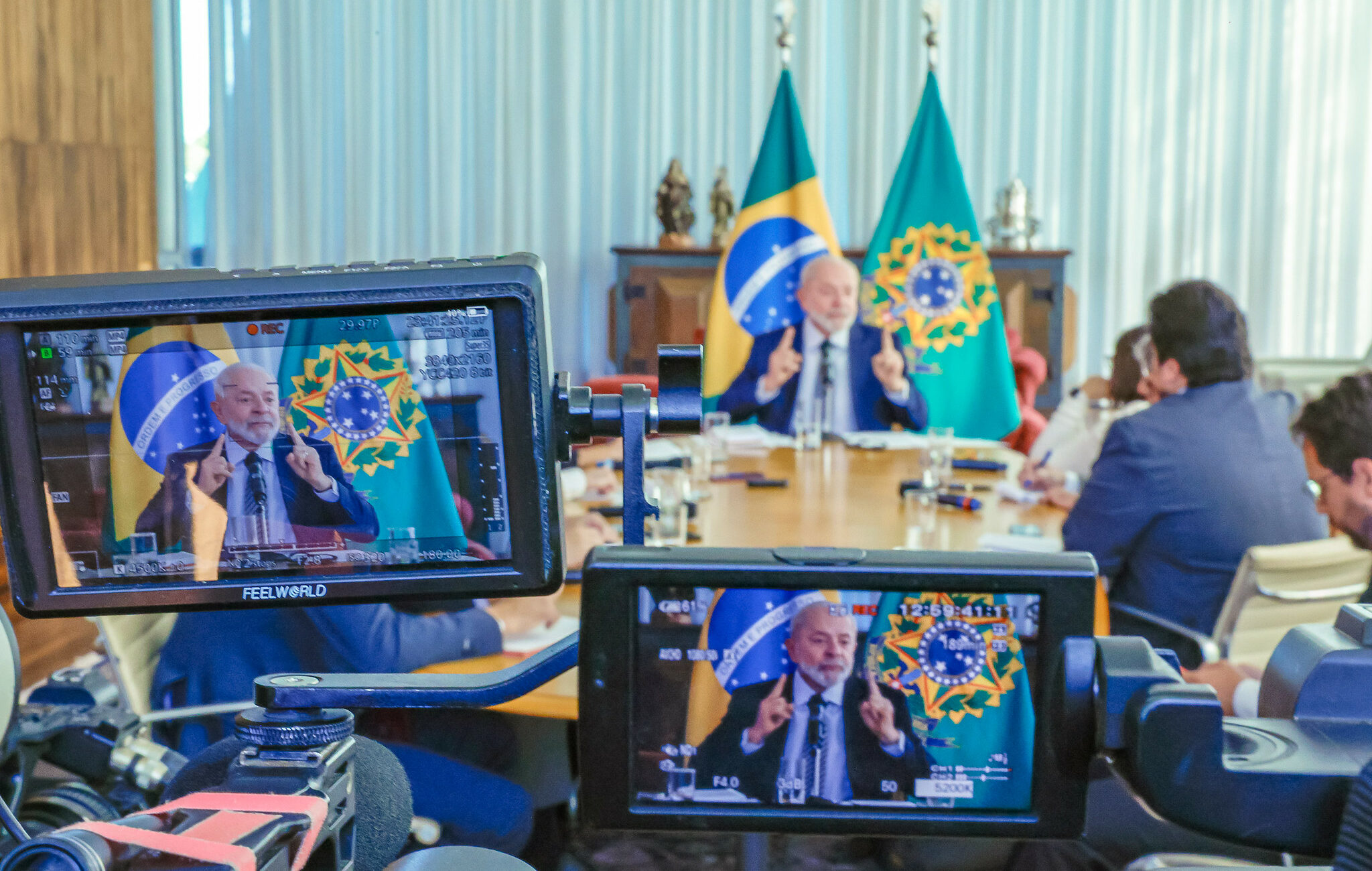 Lula diz estar “assustado com a declaração do Maduro” sobre “banho de s@ngue” caso ele perca as eleições na Venezuela