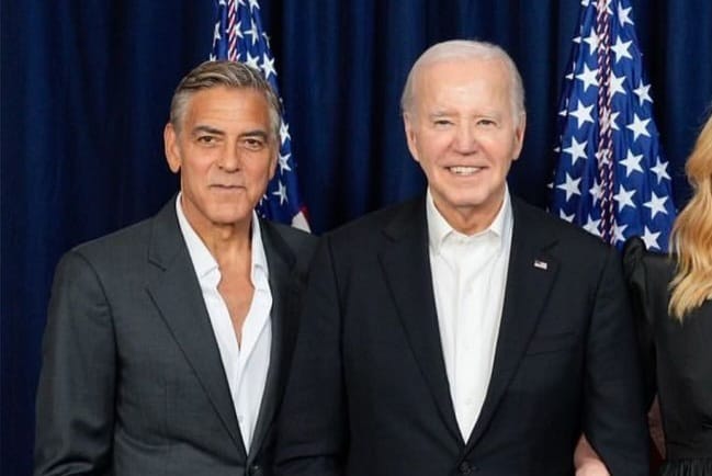 George Clooney abandona apoio a Biden e pede novo candidato democrata para 2024