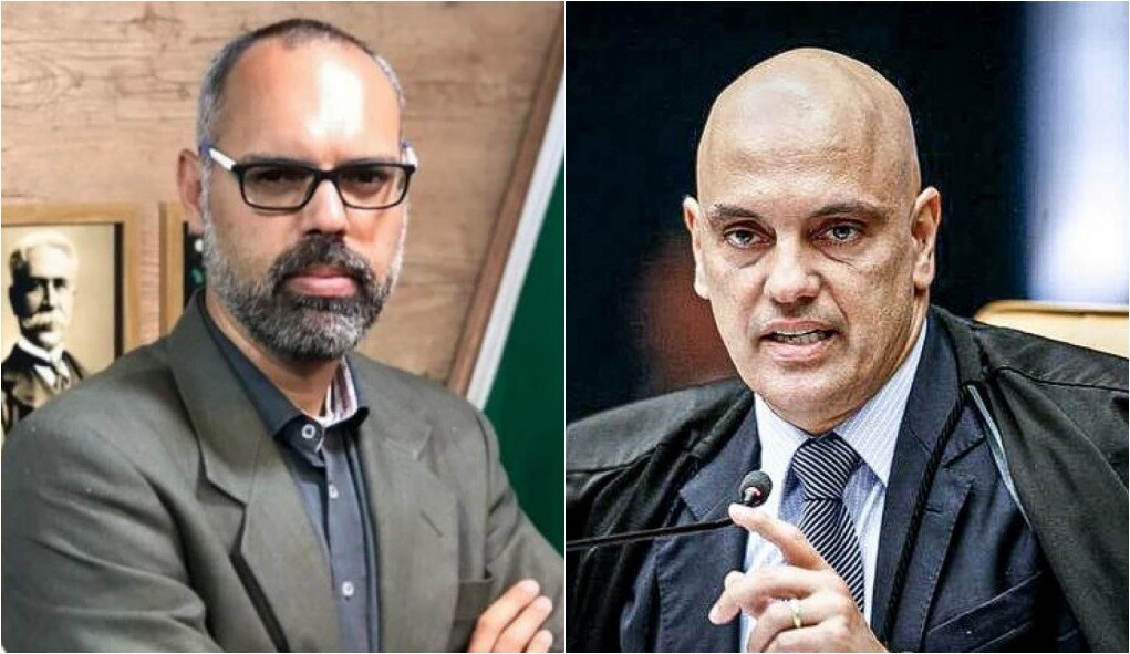 Assessores de Moraes chamam Allan dos Santos de “idi0ta” e falam em “mandar uns jagunços” em conversa do WhatsApp